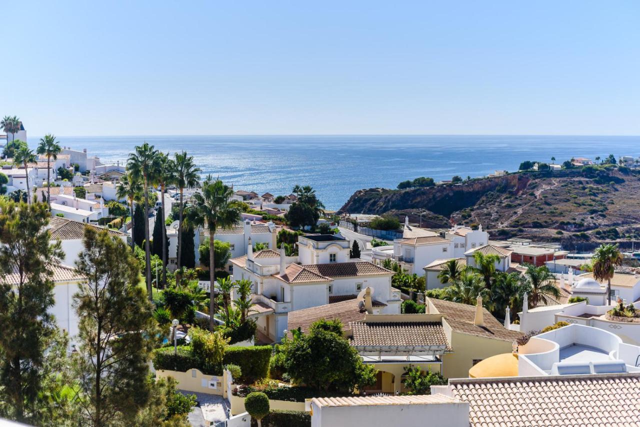 Bnb Homes Ocean View Apartment With Huge Sunny Terrace, 2 Swimming Pools & Tennis Court Albufeira Kültér fotó